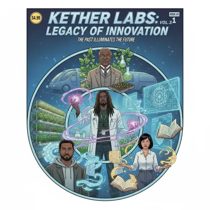Kether Labs comic universe